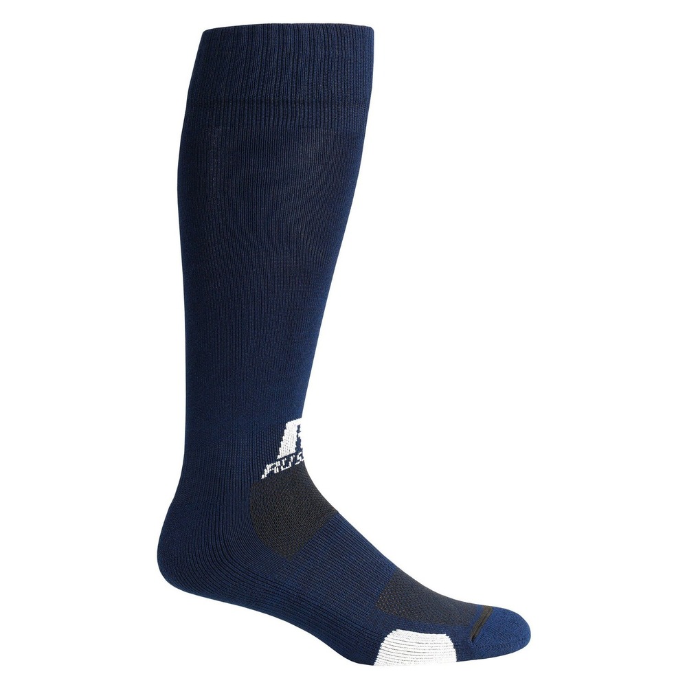 Russell Athletic All Sport Socks Mens Small Navy White NWOT Arch Support RTS01AS